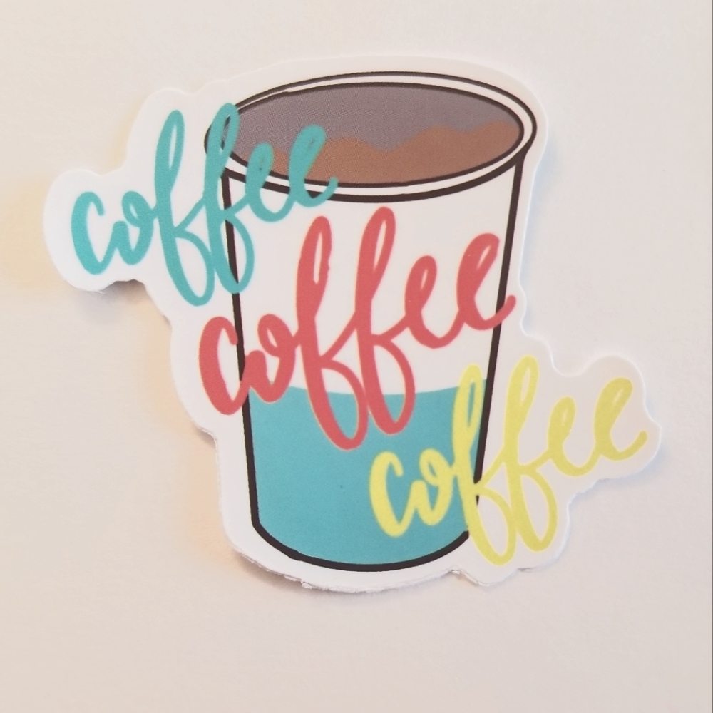 10/$10 Gilmore Girls Coffee Coffee Coffee Sticker